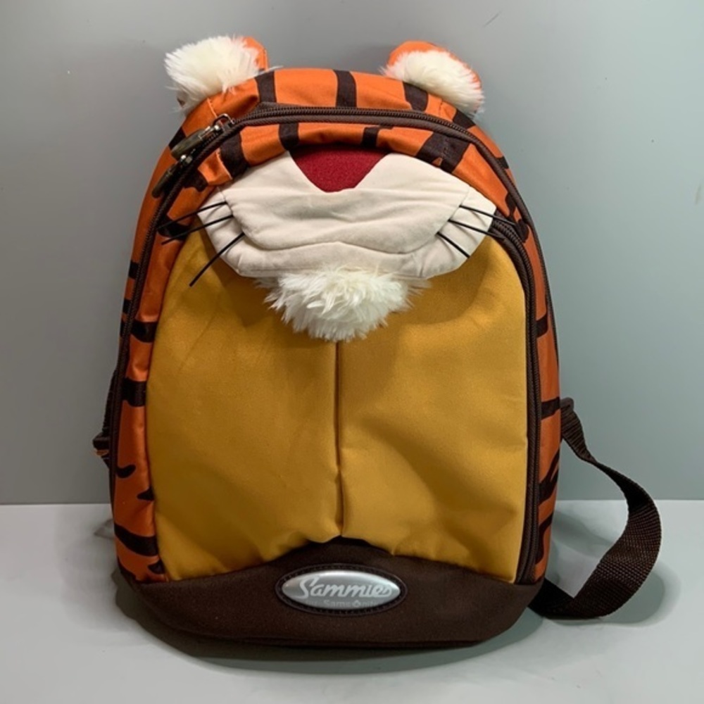 Sammies by Samsonite Funny Face Smile Small Tiger Backpack. New condition